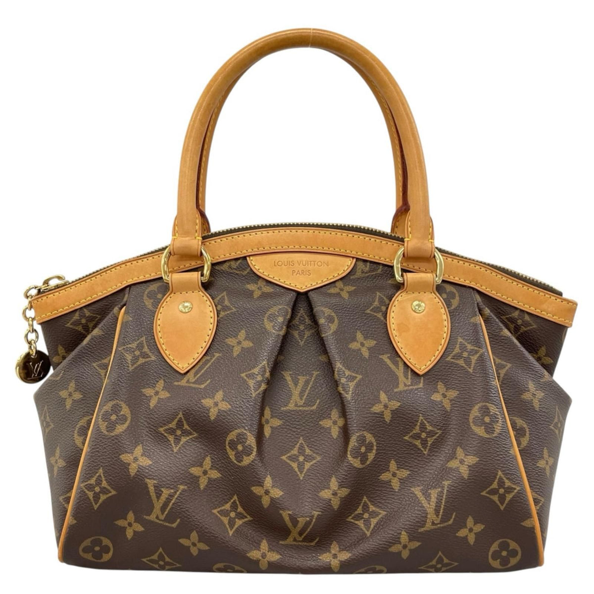 Louis Vuitton Tivoli PM Monogram Handbag Canvas Brown