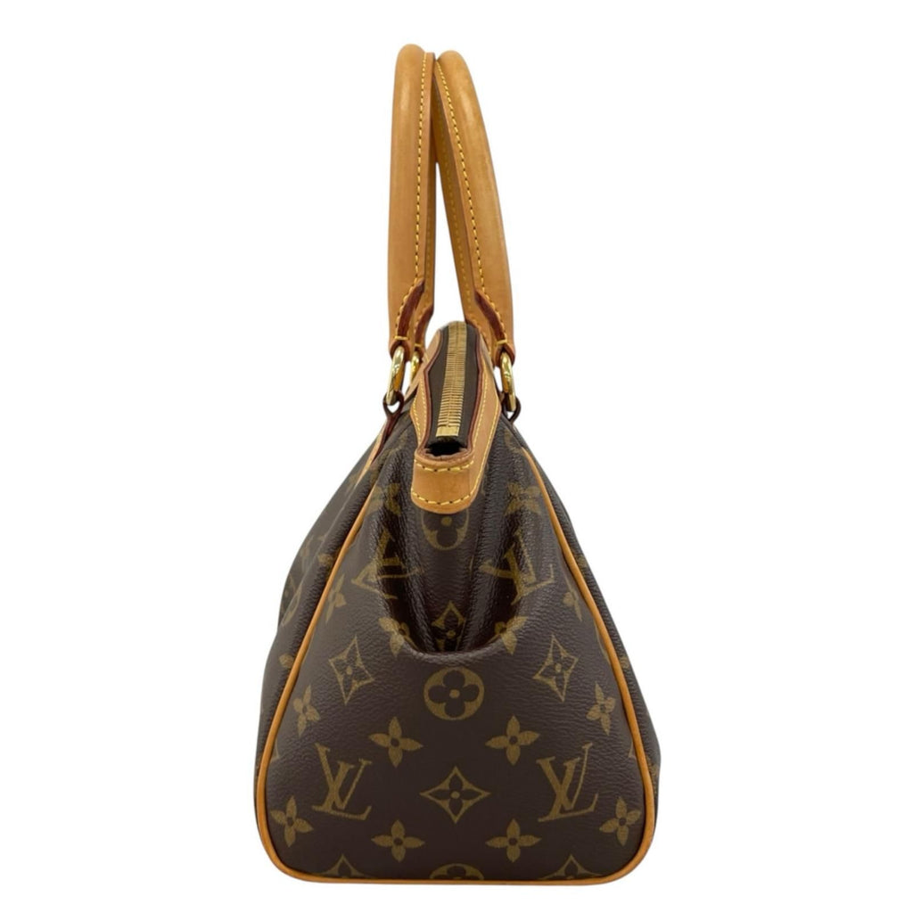Louis Vuitton Tivoli PM Monogram Handbag Canvas Brown — view 5