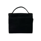 Loewe Vintage Anagram Logo Leather 2-Way Shoulder Bag Pochette Black — view 3