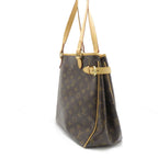 Louis Vuitton Batignolles Vertical Monogram Tote Bag Canvas Brown — view 2