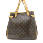 Louis Vuitton Batignolles Vertical Monogram Tote Bag Canvas Brown — view 3