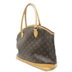 Louis Vuitton Lockit Horizon Tal Monogram Handbag Canvas Brown — view 2