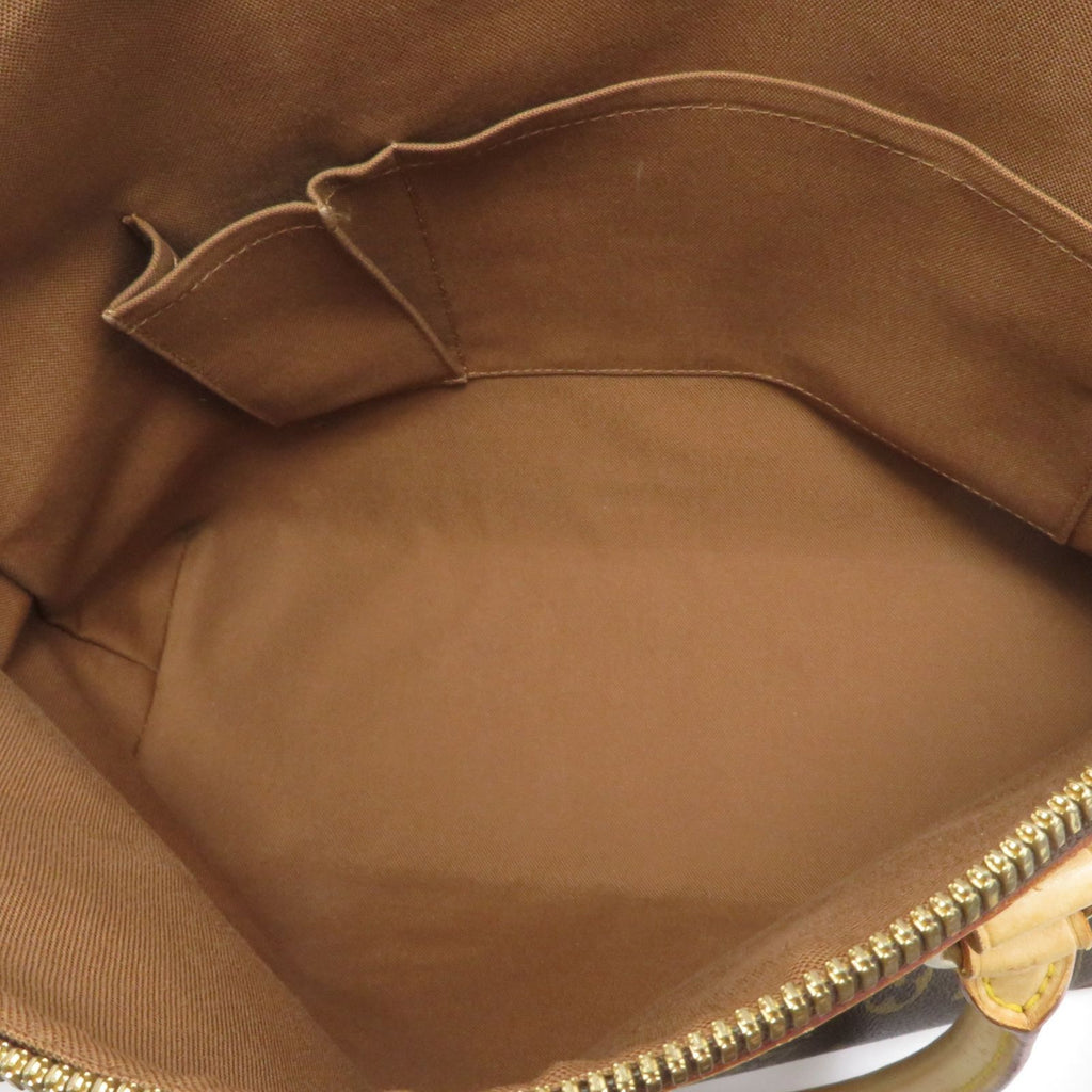 Louis Vuitton Lockit Horizon Tal Monogram Handbag Canvas Brown — view 6