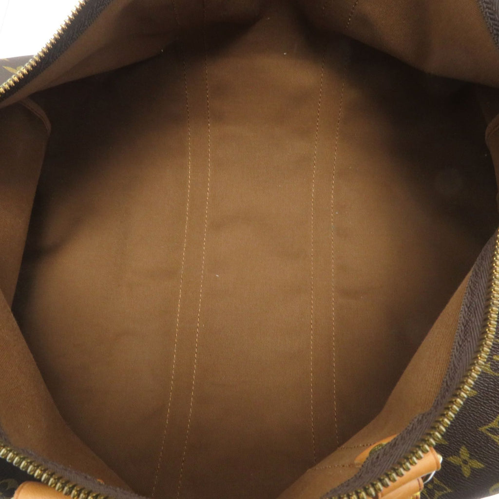 Louis Vuitton Keepall 45 Monogram Boston Bag Canvas Brown — view 7