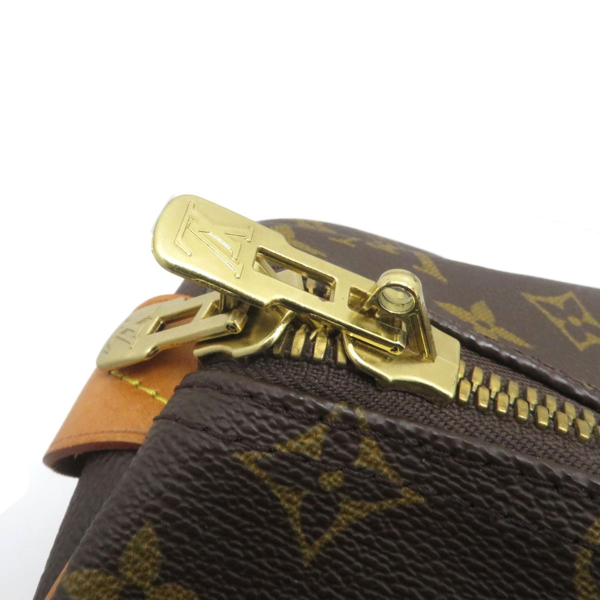Louis Vuitton Keepall 45 Monogram Boston Bag Canvas Brown — view 6