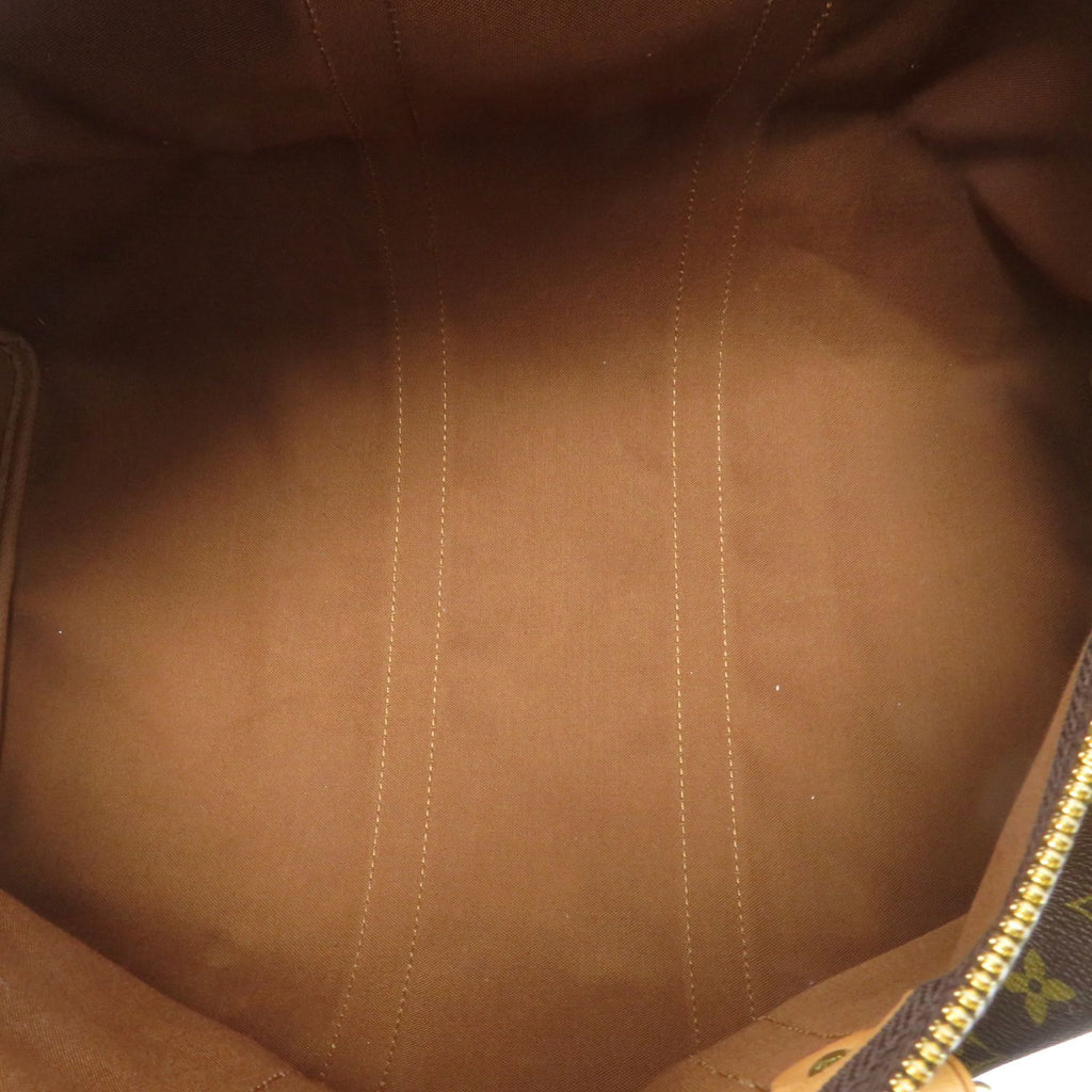 Louis Vuitton Keepall 45 Monogram Boston Bag Canvas Brown — view 6