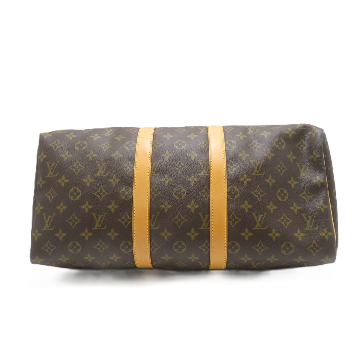 Louis Vuitton Keepall 45 Monogram Boston Bag Canvas Brown — view 4