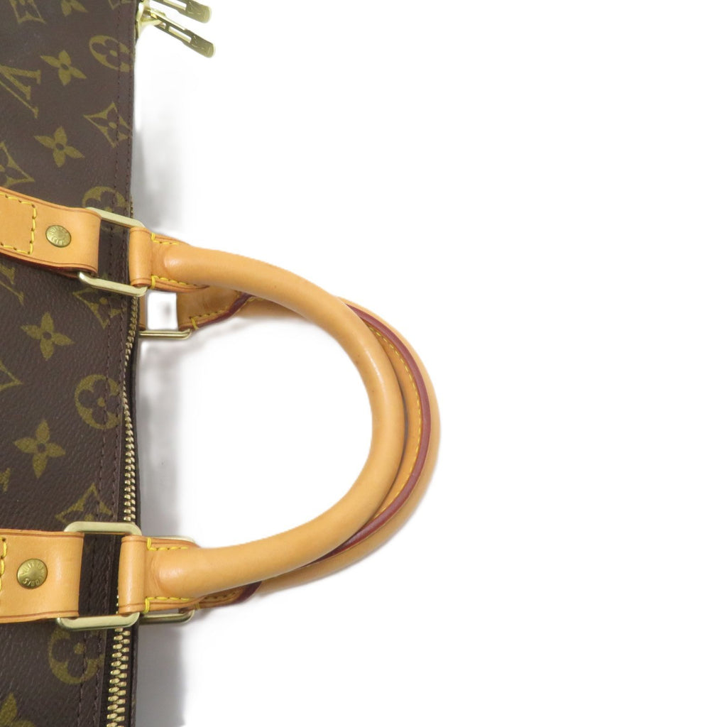 Louis Vuitton Keepall 45 Monogram Boston Bag Canvas Brown — view 5