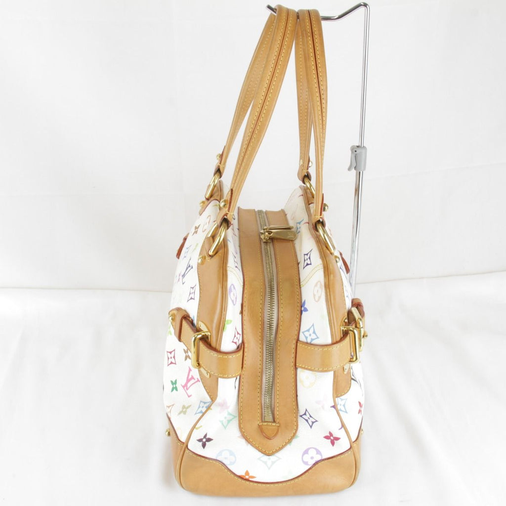Louis Vuitton Claudia Tote Bag Monogram Multicolor Leather — view 4