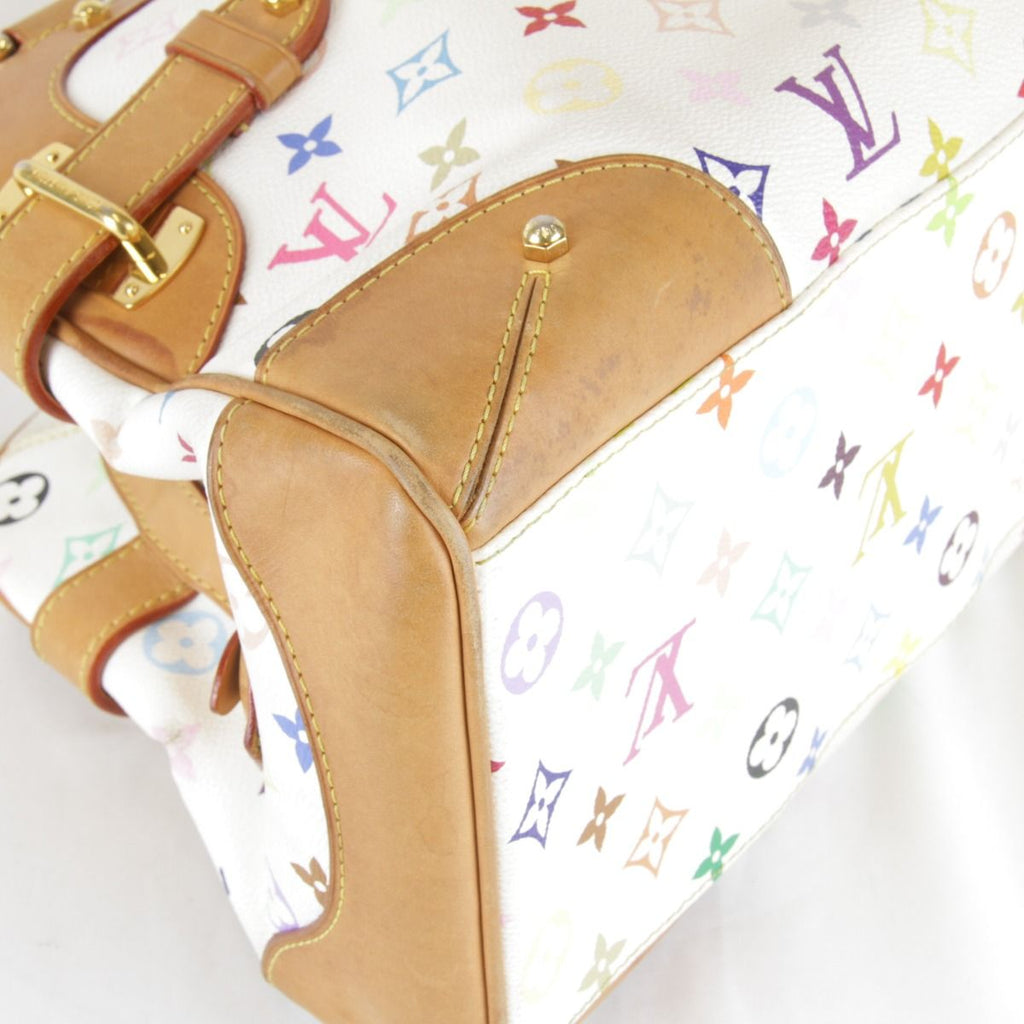 Louis Vuitton Claudia Tote Bag Monogram Multicolor Leather — view 6