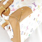 Louis Vuitton Claudia Tote Bag Monogram Multicolor Leather — view 6
