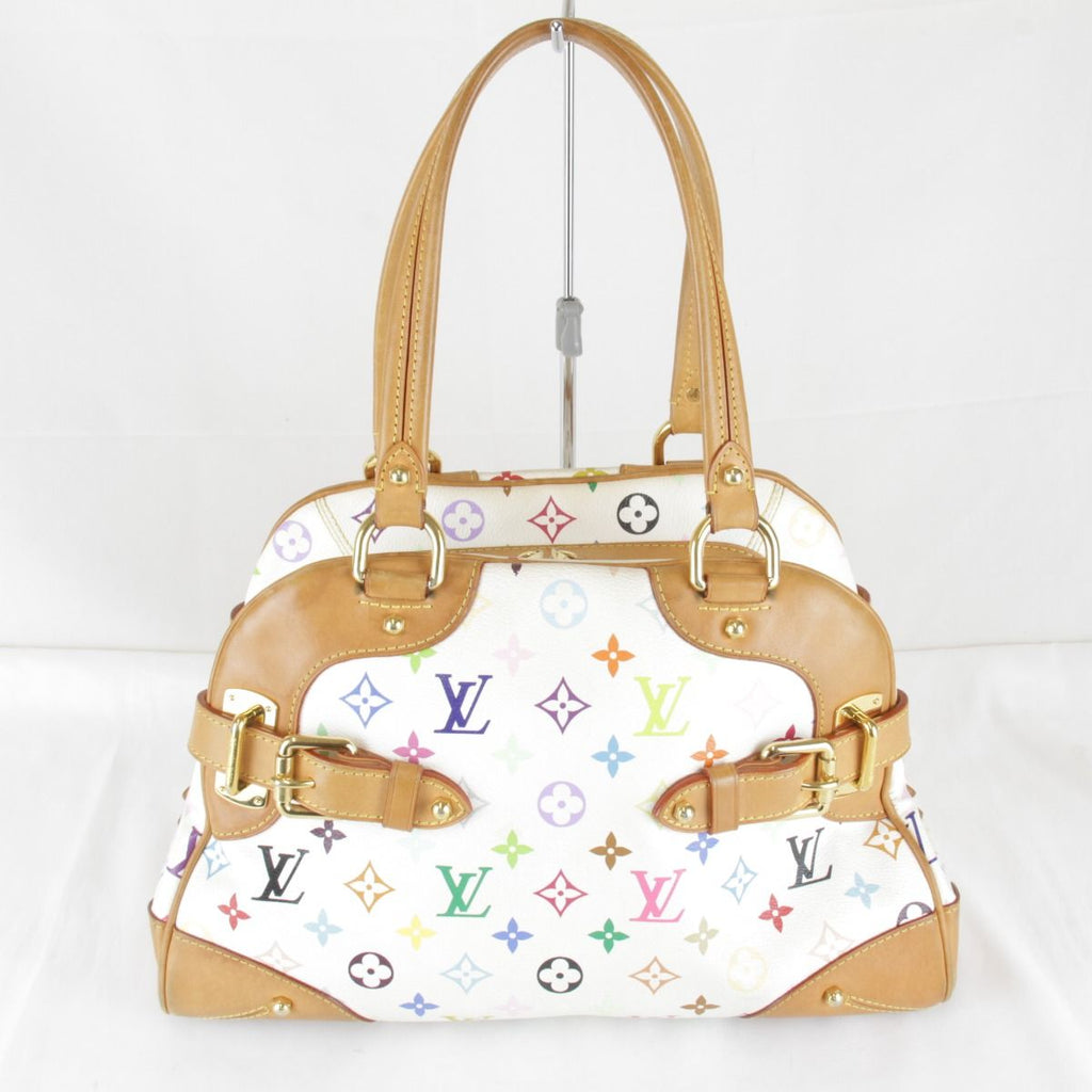 Louis Vuitton Claudia Tote Bag Monogram Multicolor Leather