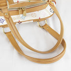 Louis Vuitton Claudia Tote Bag Monogram Multicolor Leather — view 8