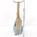 Gucci GG Denim One Handbag Pouch Canvas — view 4