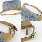 Gucci GG Denim One Handbag Pouch Canvas — view 8