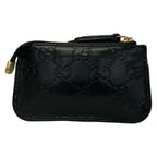 Gucci Coin Purse Guccissima Line Black Leather — view 2