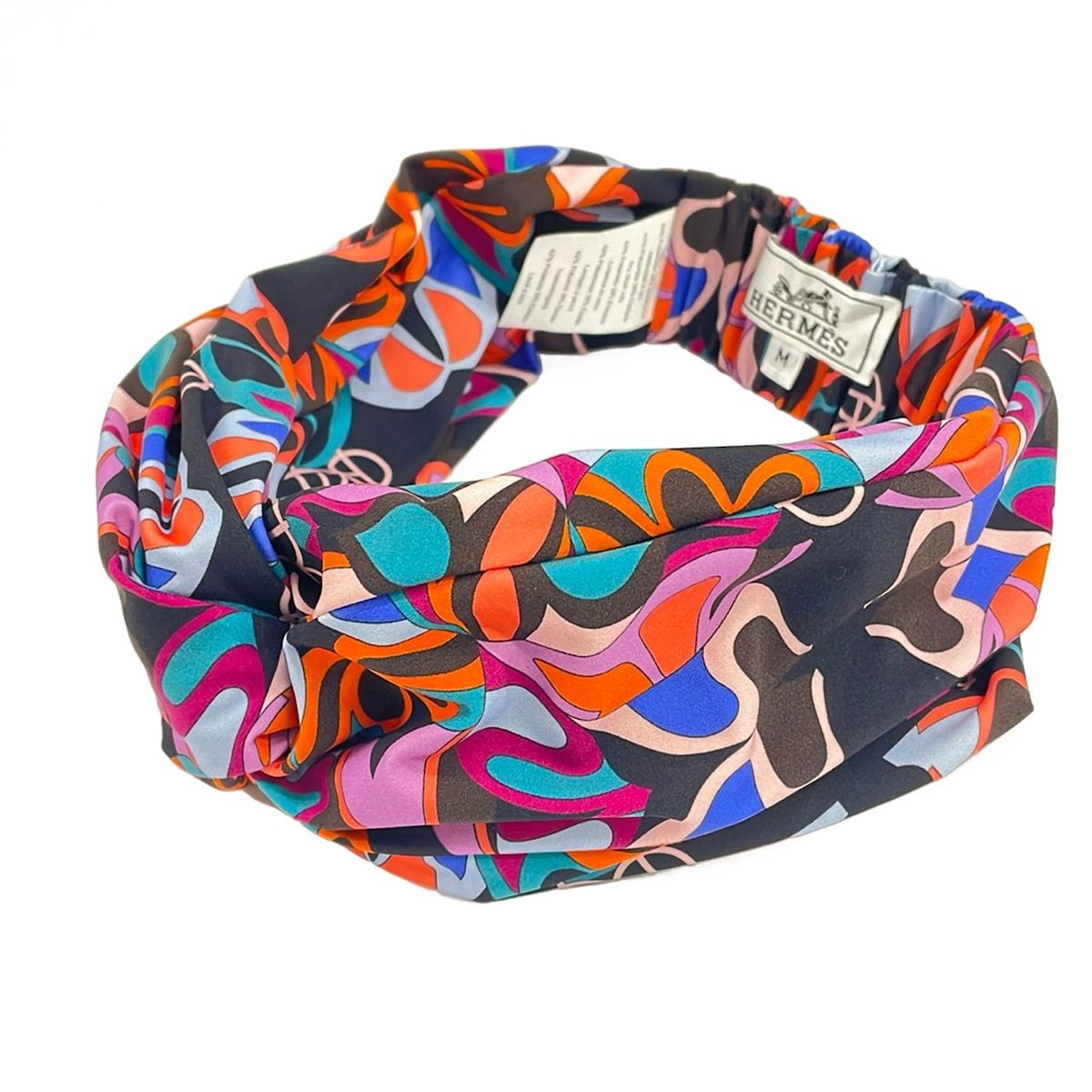 Hermes Black Orange M Headband