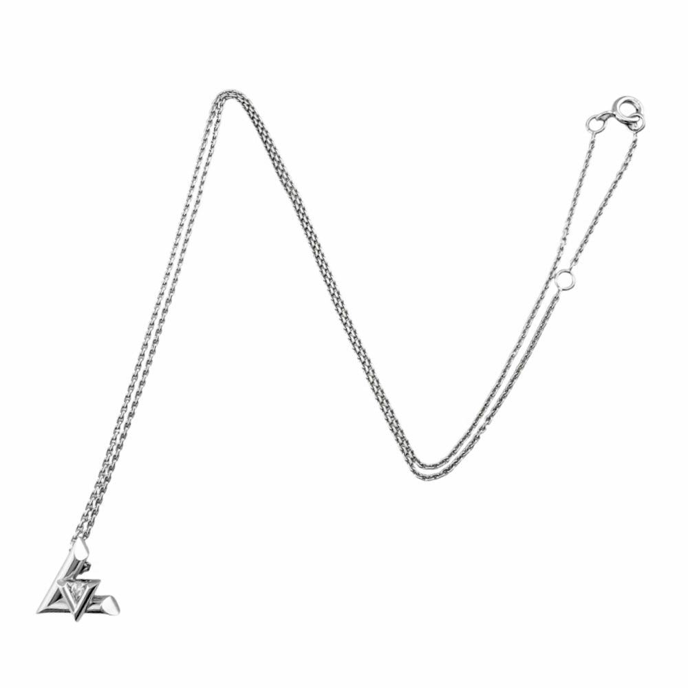 Louis Vuitton LV Volt One Necklace 18k White Gold Diamond — view 7