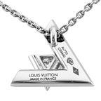 Louis Vuitton LV Volt One Necklace 18k White Gold Diamond — view 3