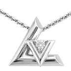 Louis Vuitton LV Volt One Necklace 18k White Gold Diamond