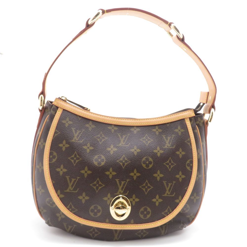 Louis Vuitton Thuraya PM Monogram Shoulder Bag Canvas Brown