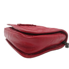 Saint Laurent Niki Chain Shoulder Bag Back Red Leather — view 6