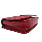 Saint Laurent Niki Chain Shoulder Bag Back Red Leather — view 7