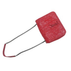 Saint Laurent Niki Chain Shoulder Bag Back Red Leather — view 4
