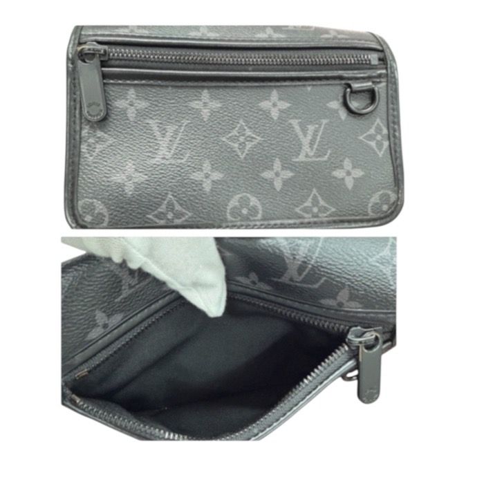 Louis Vuitton Monogram Black Shoulder Bag — view 8