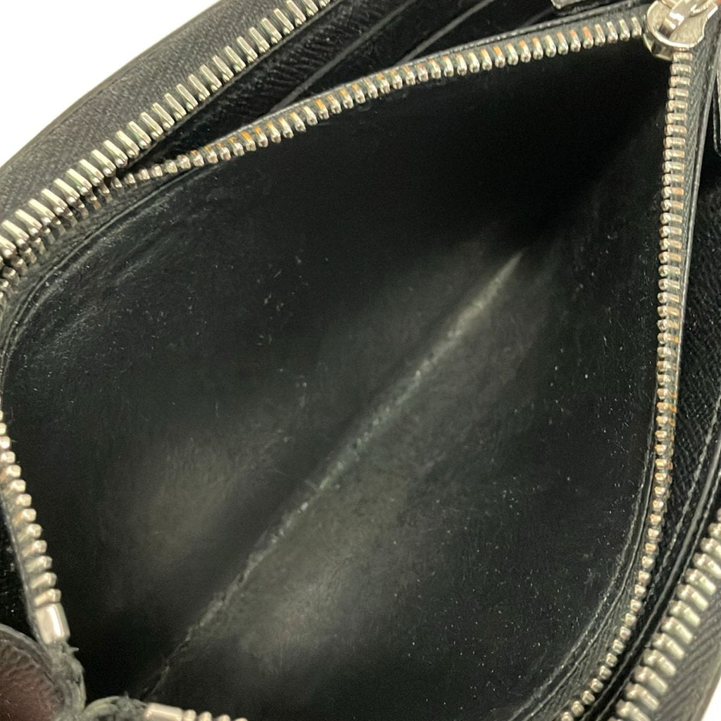 Louis Vuitton Wallet Epi Zippy Noir Leather Cowhide — view 4