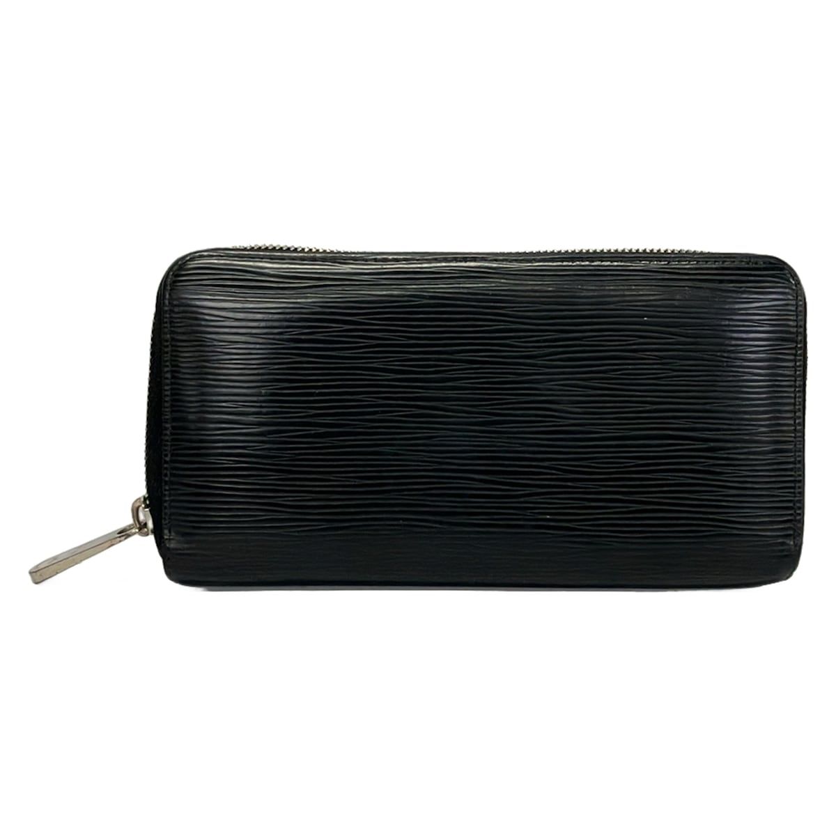 Louis Vuitton Wallet Epi Zippy Noir Leather Cowhide — view 2