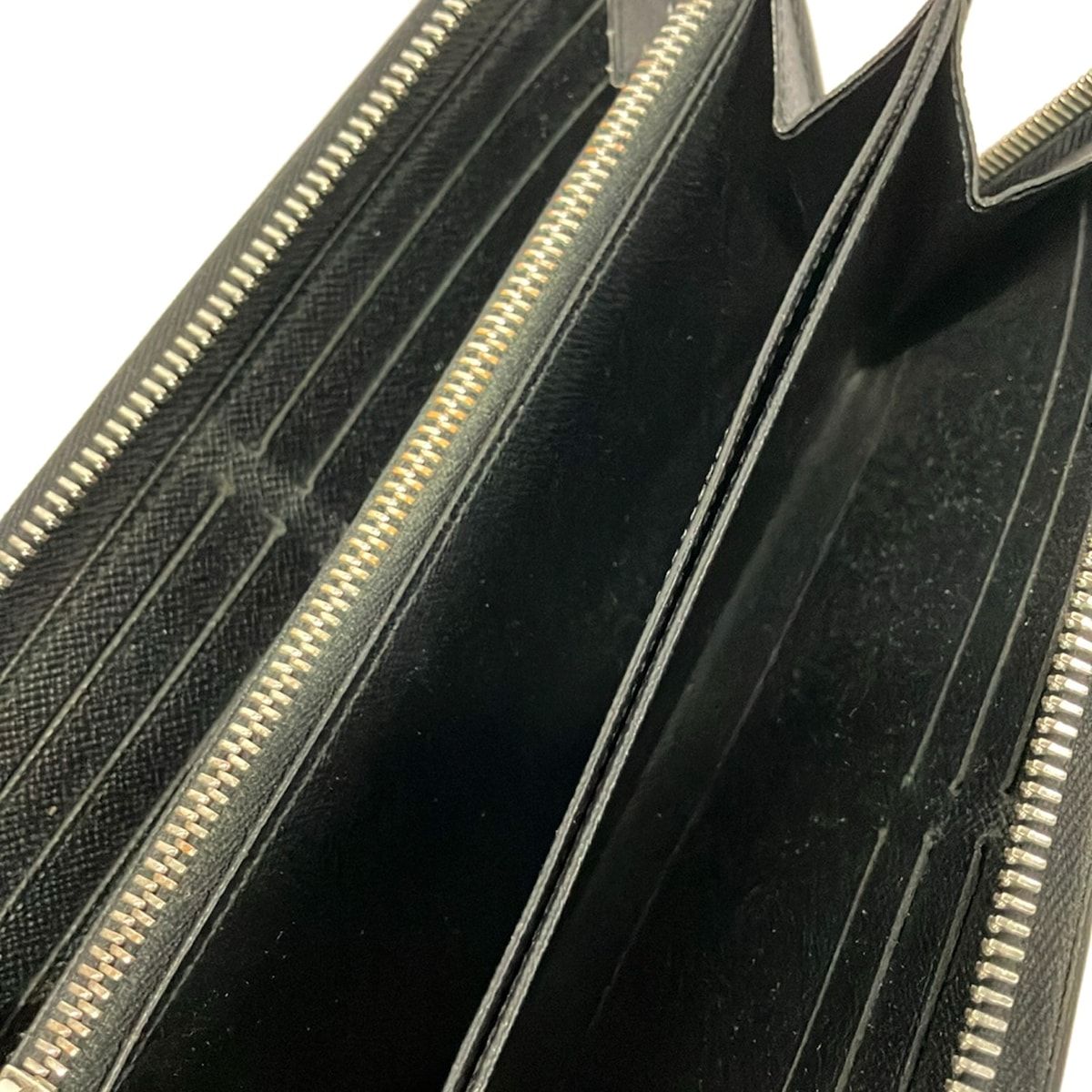 Louis Vuitton Wallet Epi Zippy Noir Leather Cowhide — view 3