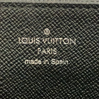 Louis Vuitton Wallet Epi Zippy Noir Leather Cowhide — view 5