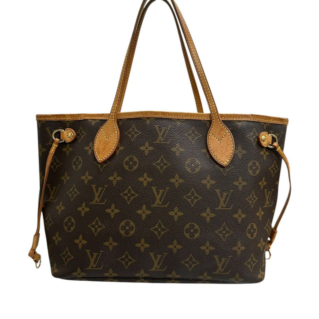 Louis Vuitton Monogram Brown Gold Tote Bag