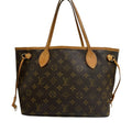 Louis Vuitton Monogram Brown Gold Tote Bag