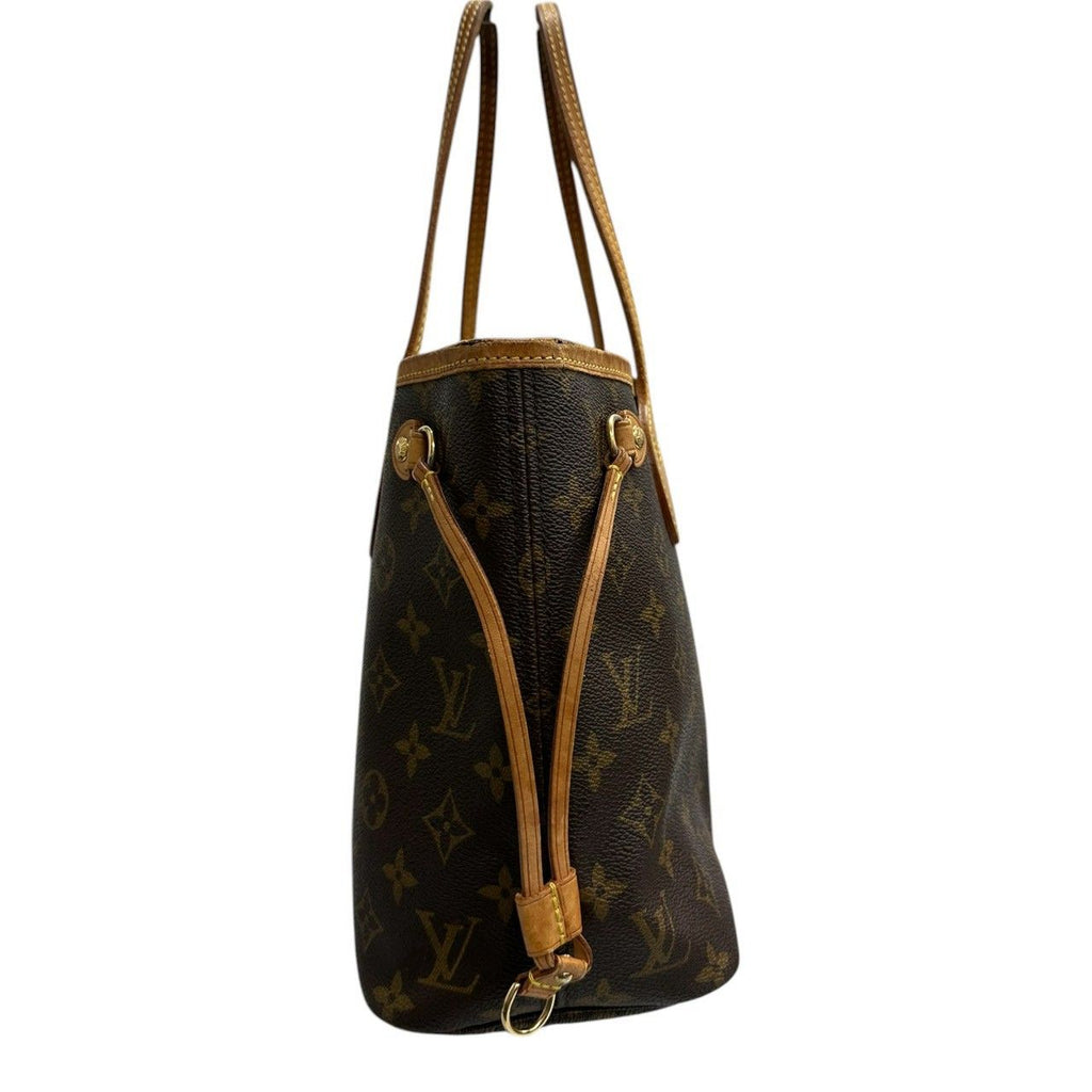 Louis Vuitton Monogram Brown Gold Tote Bag — view 3