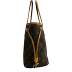 Louis Vuitton Monogram Brown Gold Tote Bag — view 3