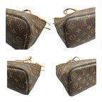 Louis Vuitton Monogram Brown Gold Tote Bag — view 6