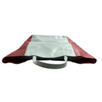 Celine Phoebe Philo Era Horizontal Cabas Tote Bag Light Blue Red — view 5