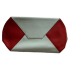 Celine Phoebe Philo Era Horizontal Cabas Tote Bag Light Blue Red — view 6