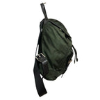 Prada Nylon Backpack Green Black — view 2