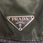 Prada Nylon Backpack Green Black — view 7