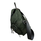 Prada Nylon Backpack Green Black — view 4