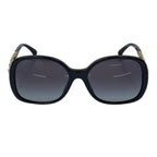Chanel Chain Motif Temple Sunglasses Black Eyewear — view 2