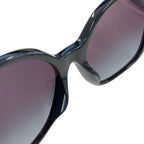 Chanel Chain Motif Temple Sunglasses Black Eyewear — view 4