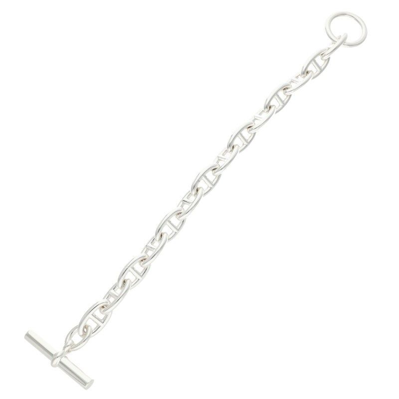 Hermes Chaine D'ancre GM Silver Bracelet — view 2