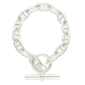Hermes Chaine D'ancre GM Silver Bracelet