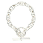 Hermes Chaine D'ancre GM Silver Bracelet