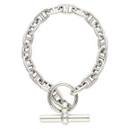 Hermes Chaine D'ancre PM Silver 800 Bracelet