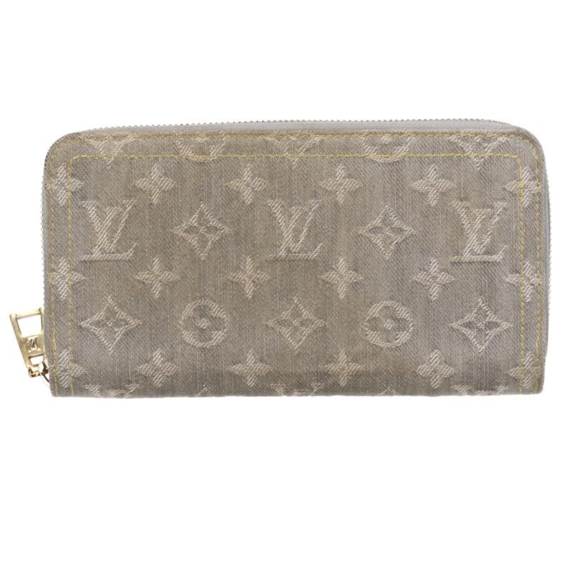 Louis Vuitton Zippy Wallet Monogram Denim